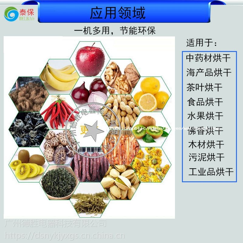 烘干领域 适用范围